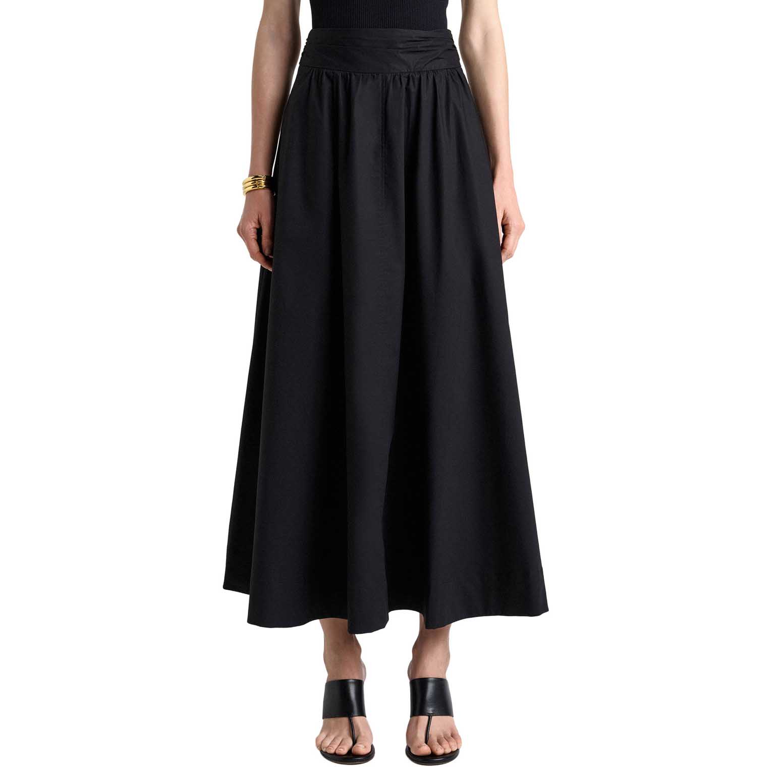Cue Cotton Full Midi Skirt